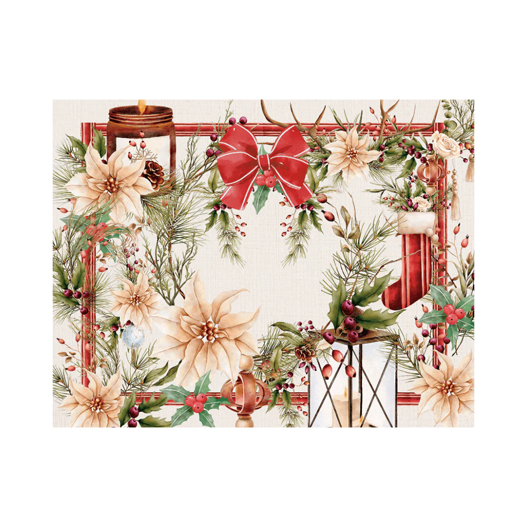 Jogo Americano Christmas Vintage Natal 45cm