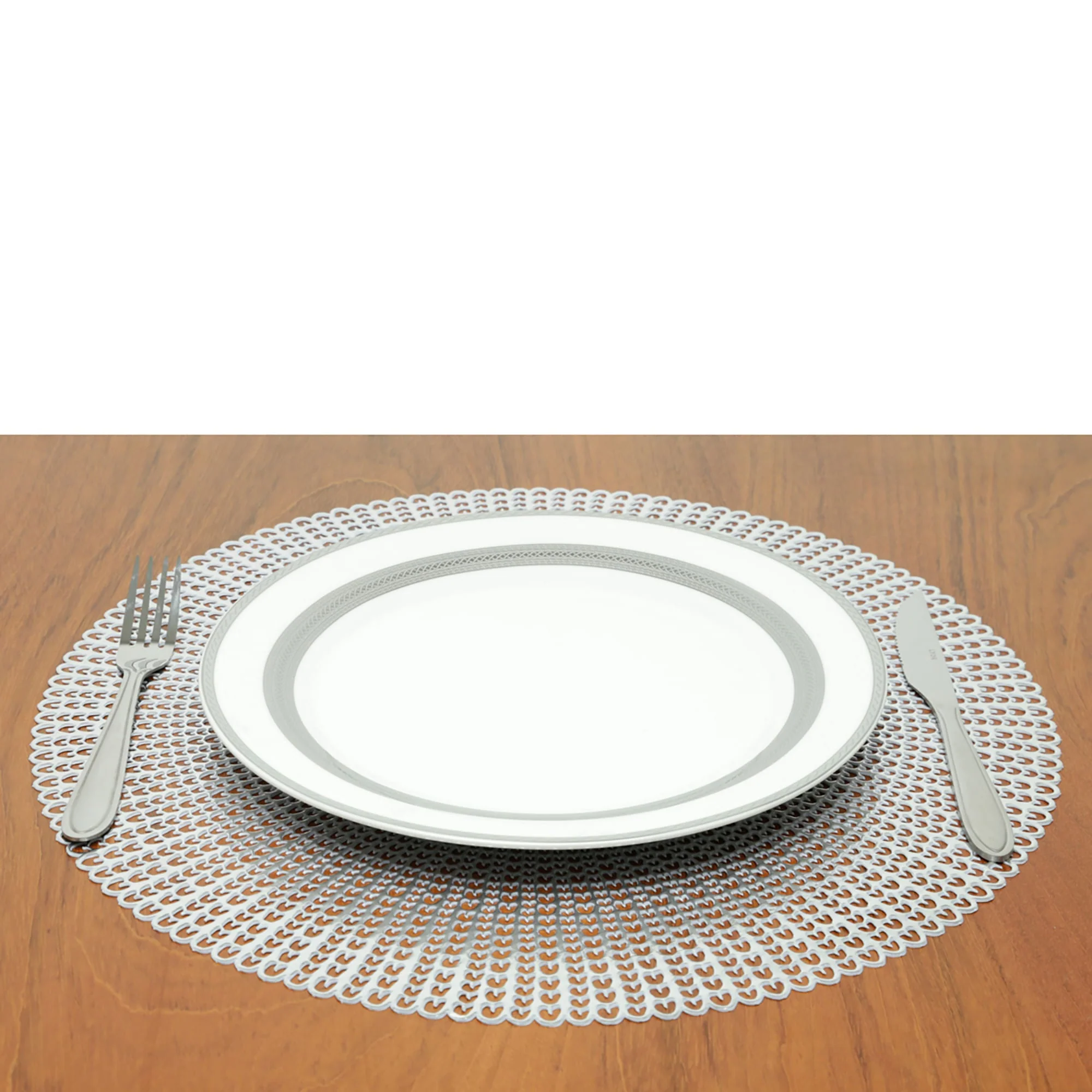 Jogo Americano Lux em Pvc Cromado 41cm - Image 3
