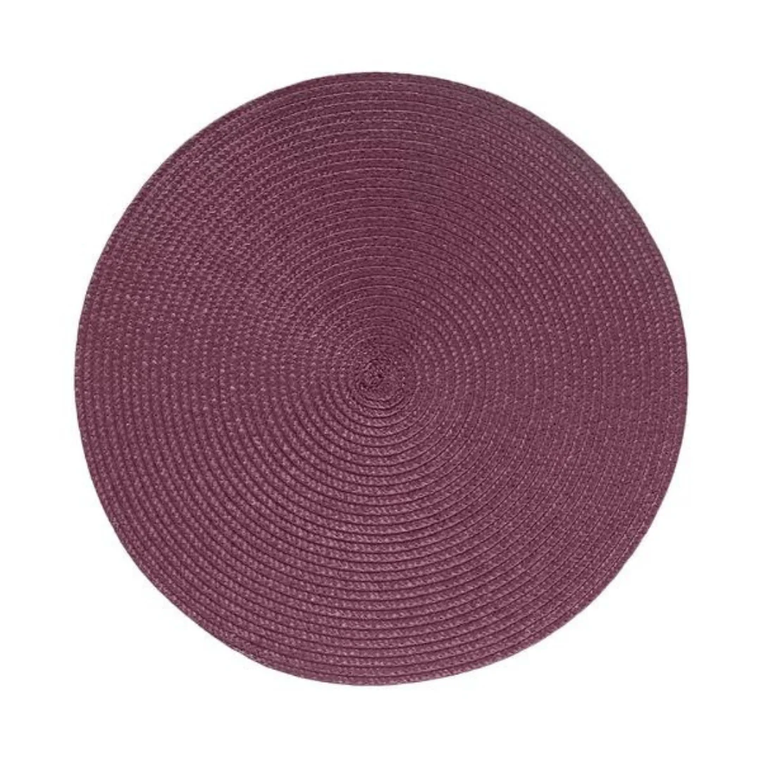 Jogo Americano Redondo Avulso Luna Licor de Cassis 38cm