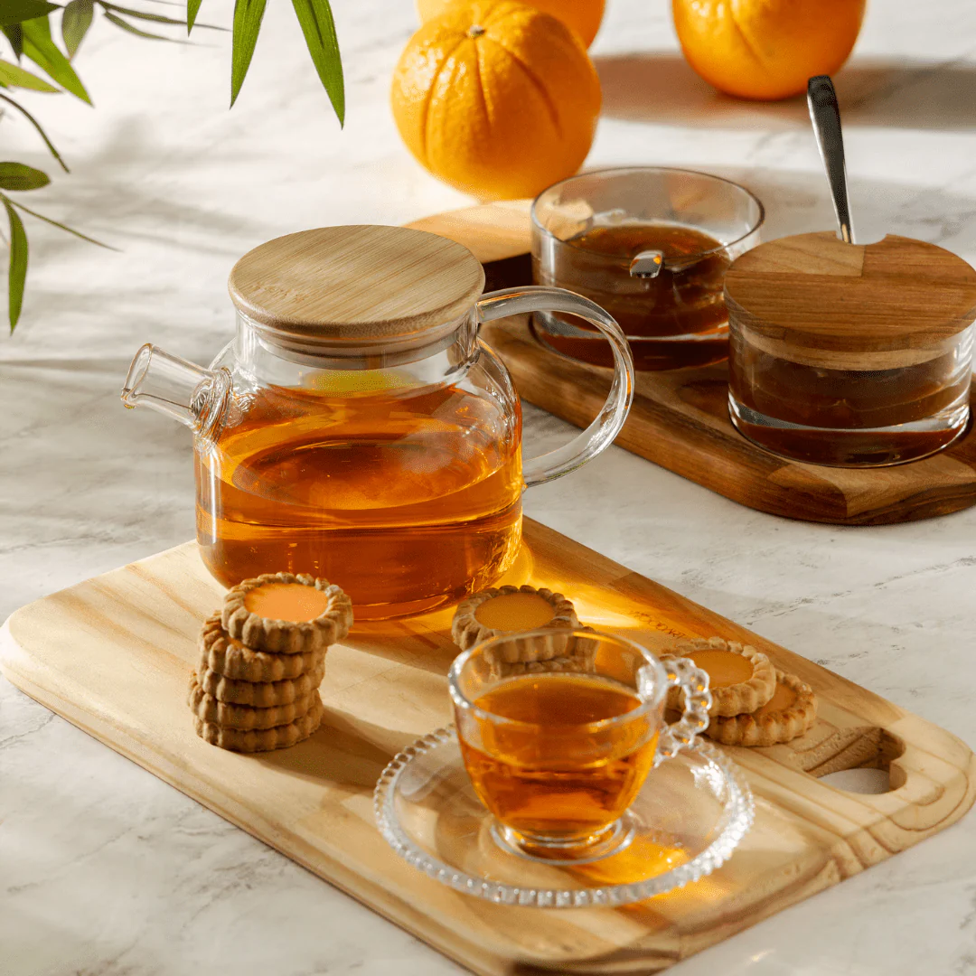 Jogo de Xícaras de Café Cristal Com Pires Pearl Bolinha 4 Peças - 80ml - Image 15