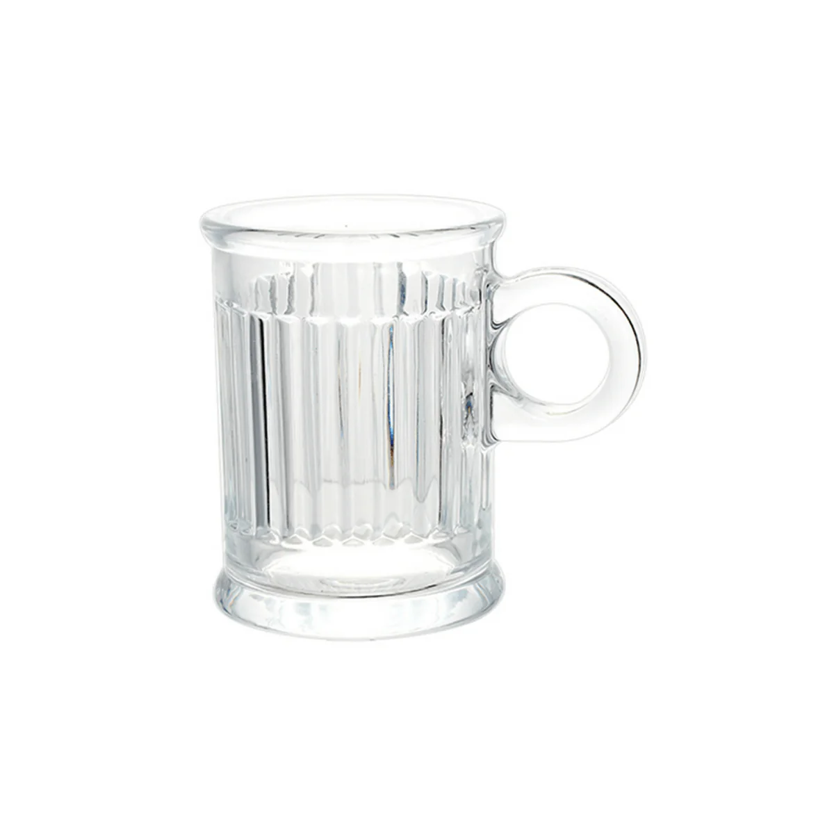 Jogo de 6 Xícaras de Café Coffee Time em Cristal - 85ml - Image 2