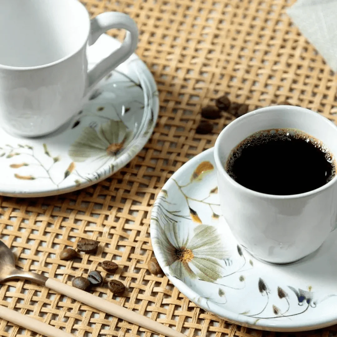 Jogo de 6 Xícaras de Café com Pìres Bio Encanto - Image 4