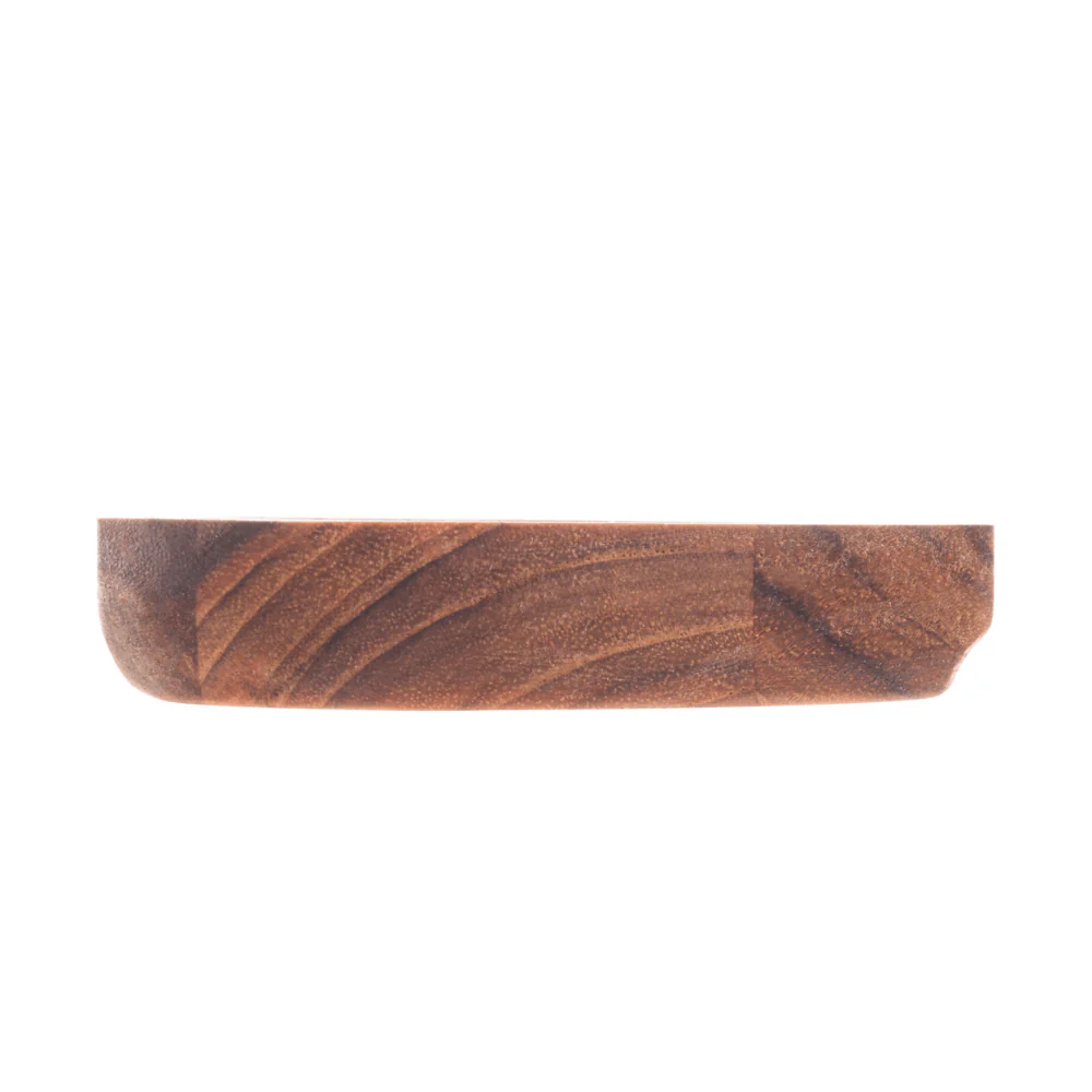 Jogo de Xícaras de Café com Pires de Coração Madeira Teca 75ml - 6 Peças - Image 8