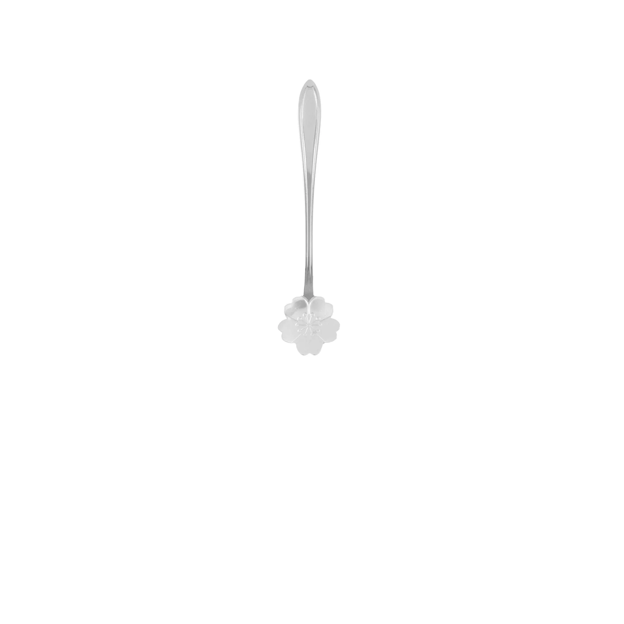 Jogo de Colheres em Aço Inox Estilo Flor 4 Peças - Image 14