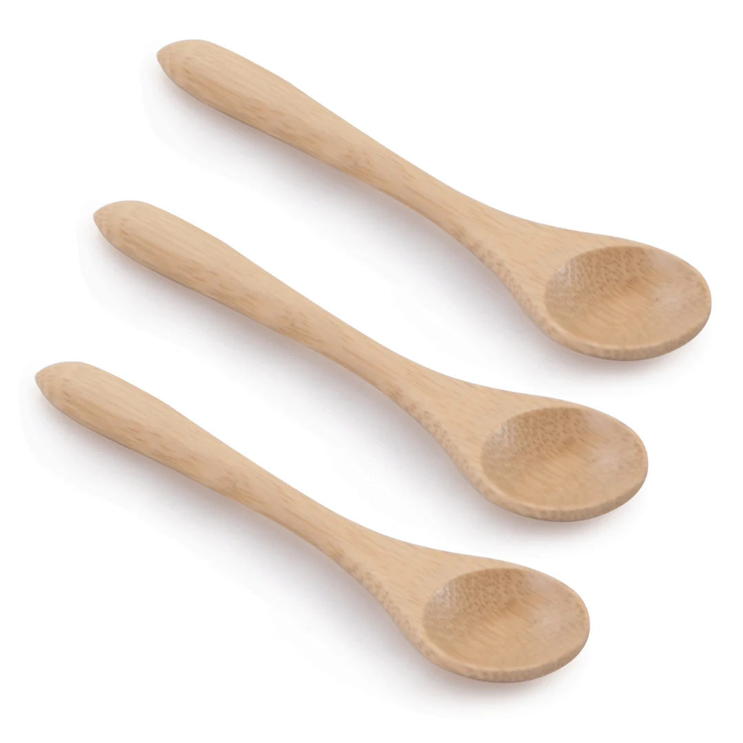 Jogo de Colheres em Bambu Ecokitchen 14cm 3 Peças - Image 2