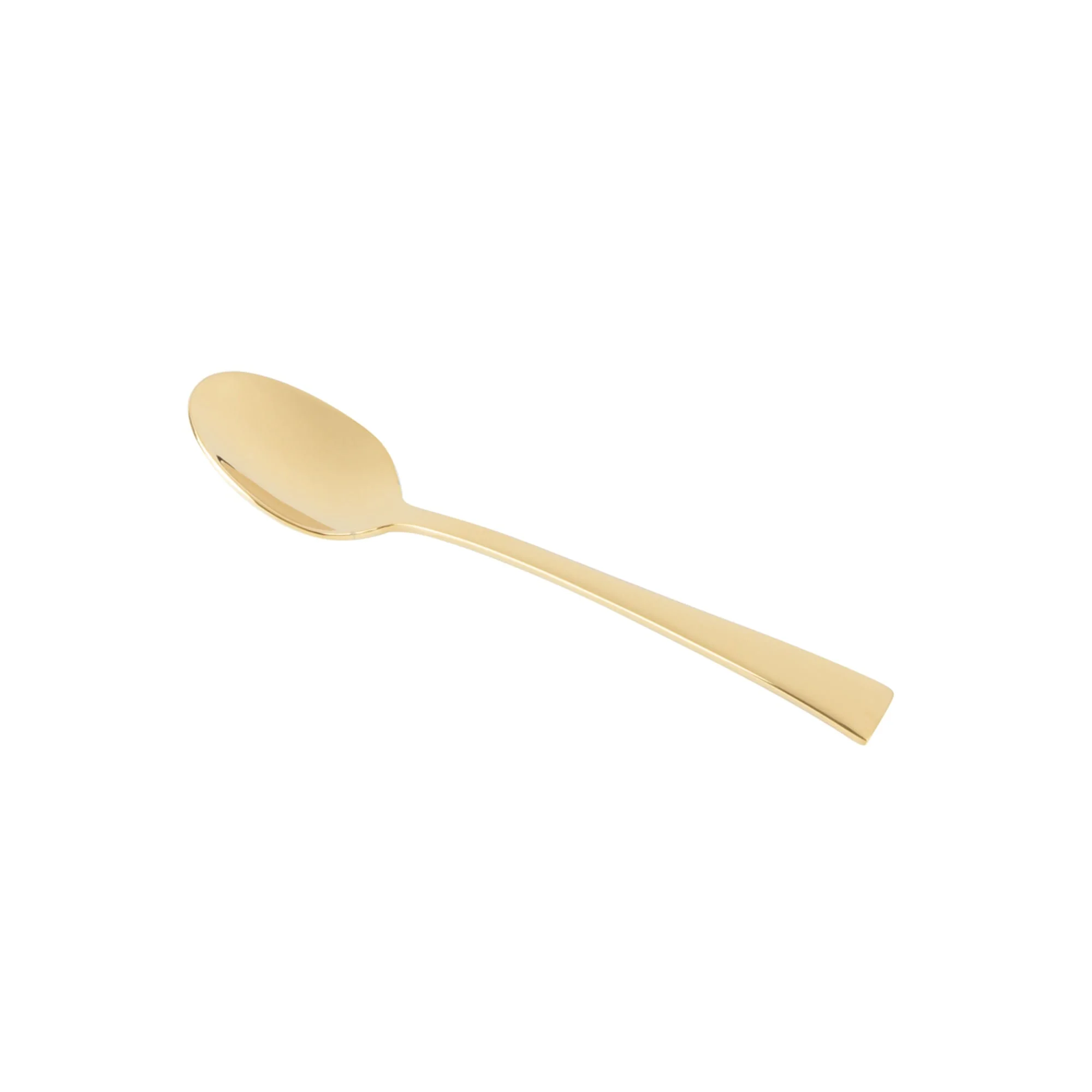 Jogo de Colheres para Café Aço Inox Berna Dourado 6 Peças - Image 4