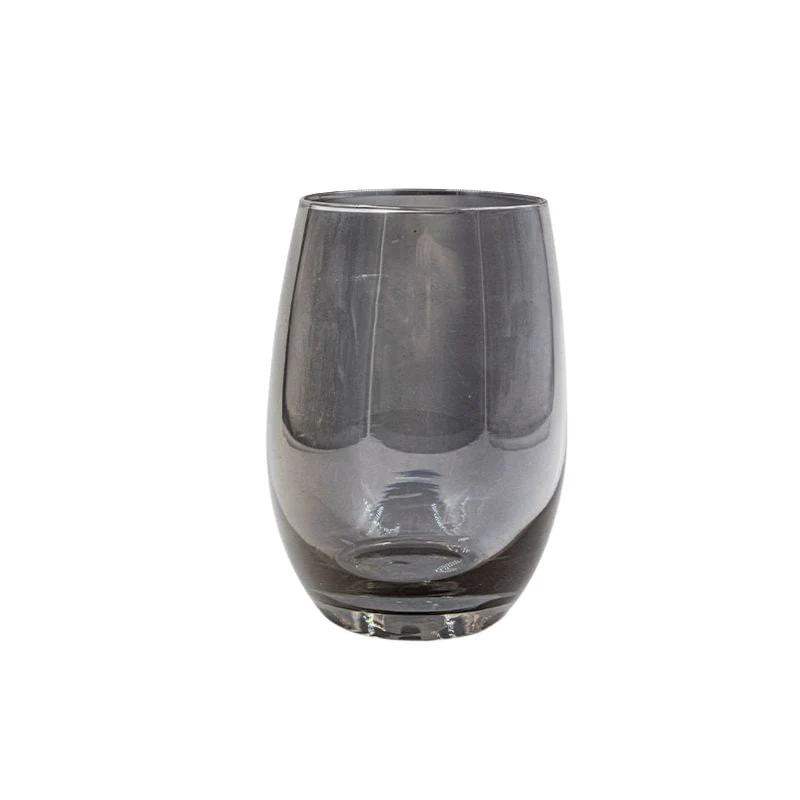 Jogo de Copos de Vidro Fumê Ônix 6 peças 520ml - Image 2