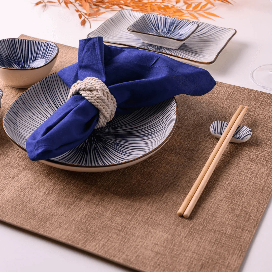 Jogo de Descanso para Hashi em Porcelana Koji 5cm 4 Peças - Image 6