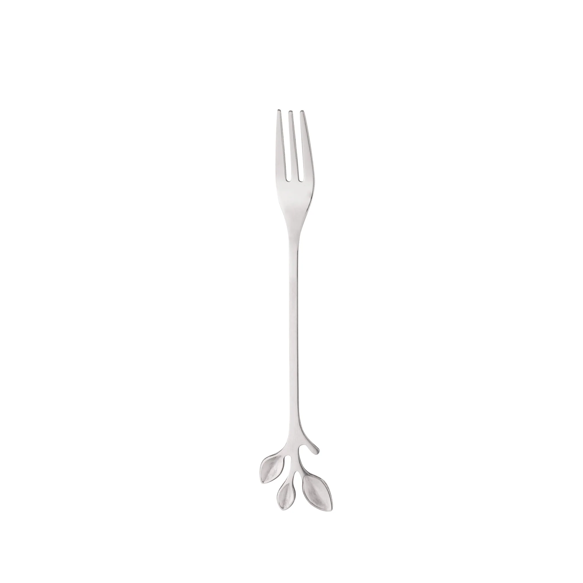 Jogo de Garfos para Aperitivo em Aço Inox Leaves 4 Peças - Image 3