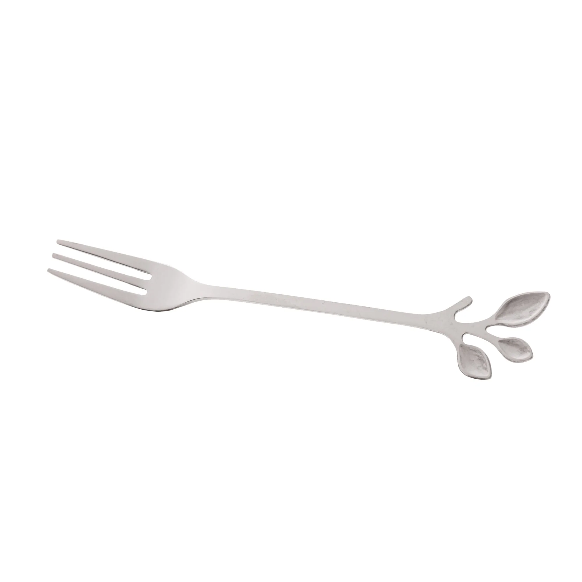 Jogo de Garfos para Aperitivo em Aço Inox Leaves 4 Peças - Image 4