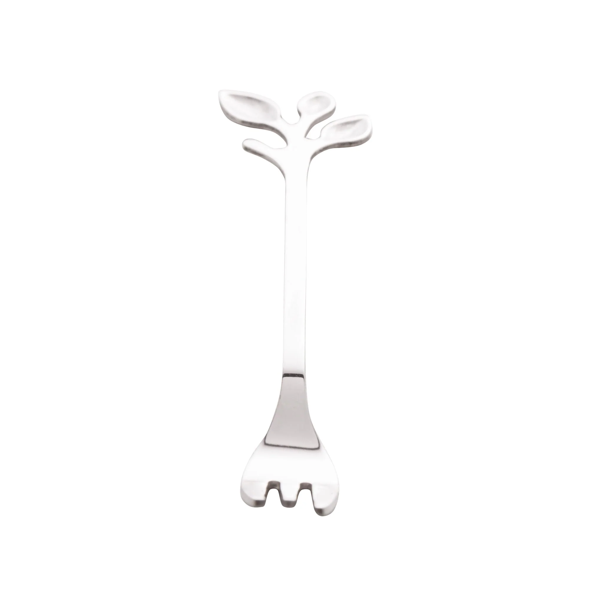 Jogo de Garfos para Aperitivo em Aço Inox Leaves 4 Peças - Image 5
