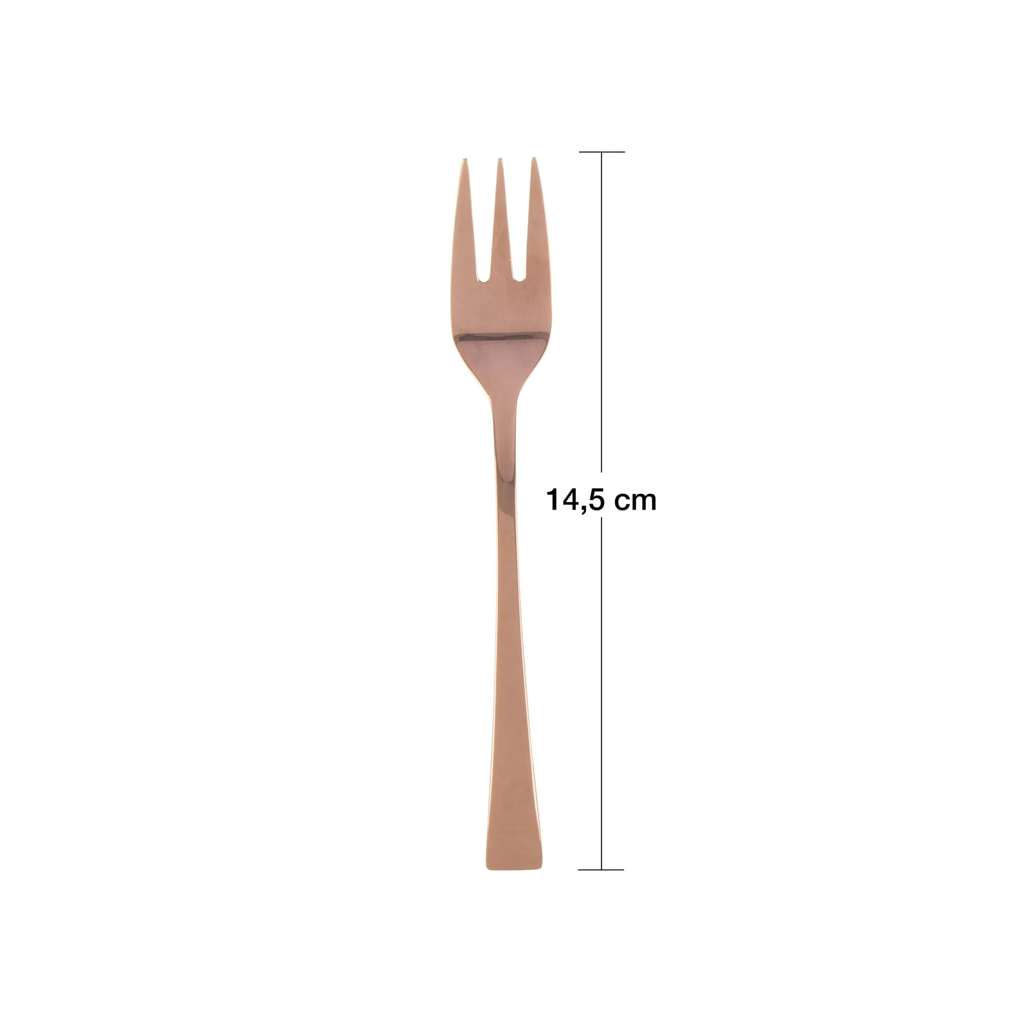 Jogo de Garfos para Sobremesa Aço Inox Berna Rose Gold - Image 5