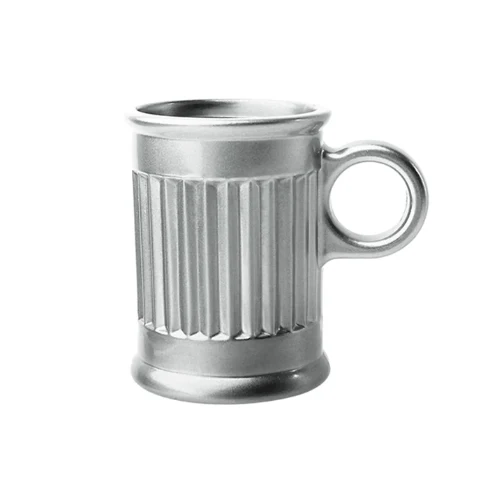 Jogo de Xicaras para Café em Cristal Cromada 85ml 6 Peças - Image 2