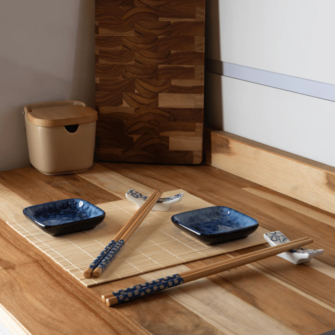 Jogo para Sushi em Bambu Koi 8 Peças - Image 2