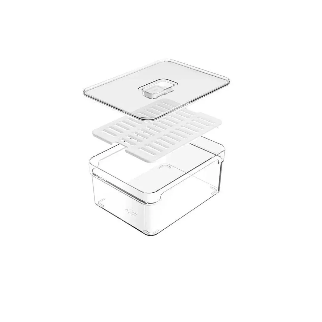 Kit 2 Organizadores Clear Fresh 2,2 Litros - Image 11