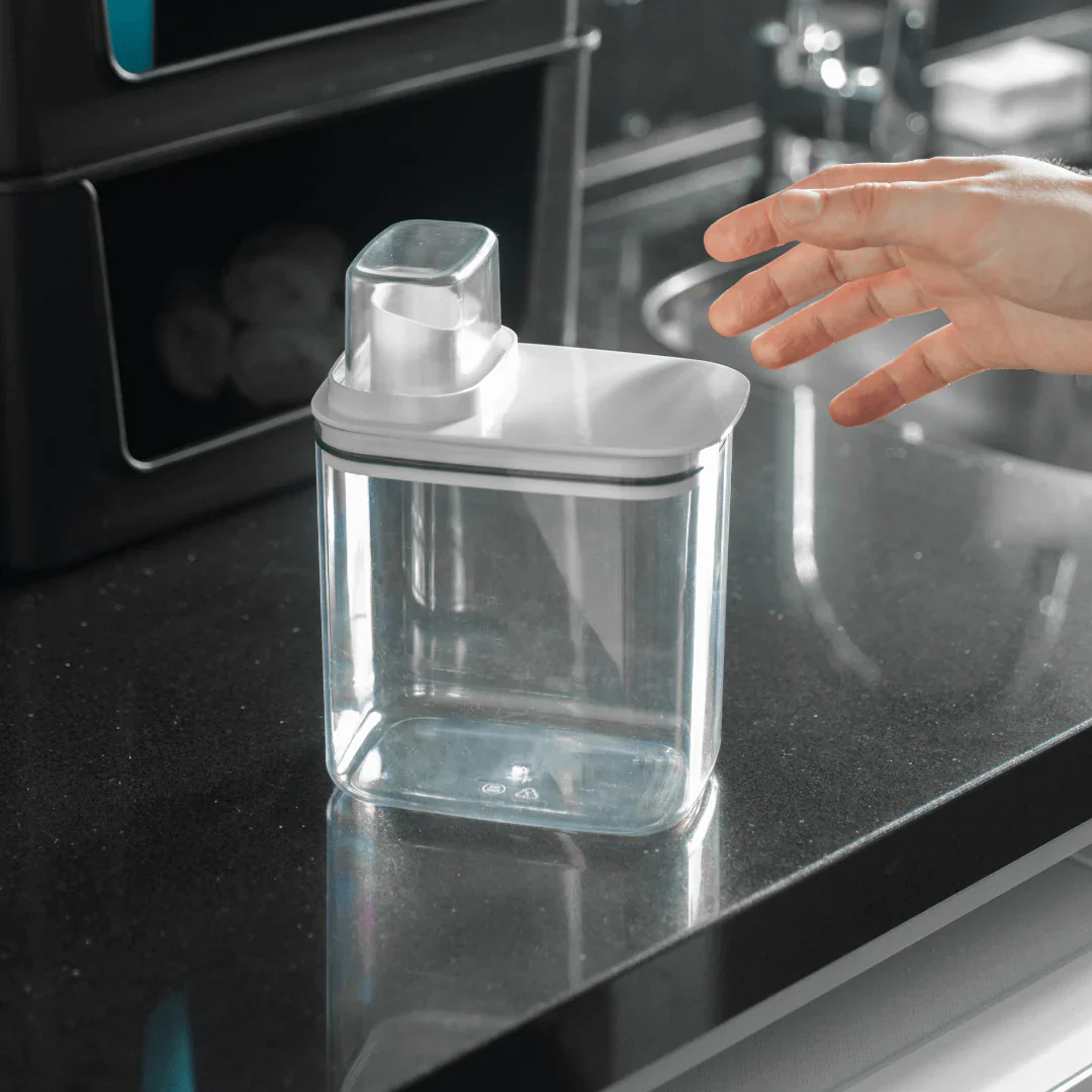 Kit 2 Potes Herméticos Dispenser Branco 1,5 L - Image 3