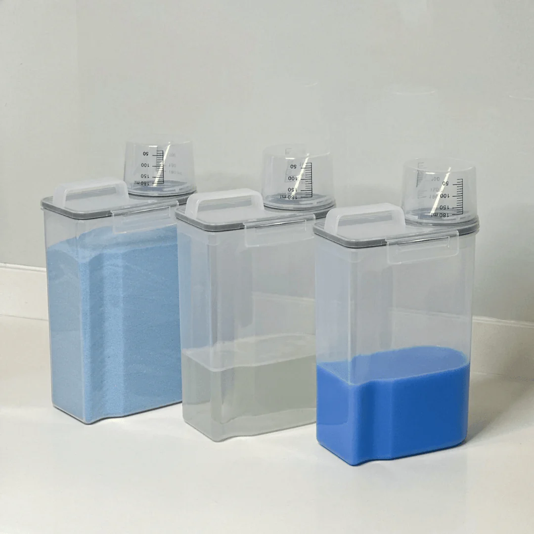 Kit 3 Potes Herméticos Porta Mantimento com Copo Medidor 2,5 Litros - Image 4