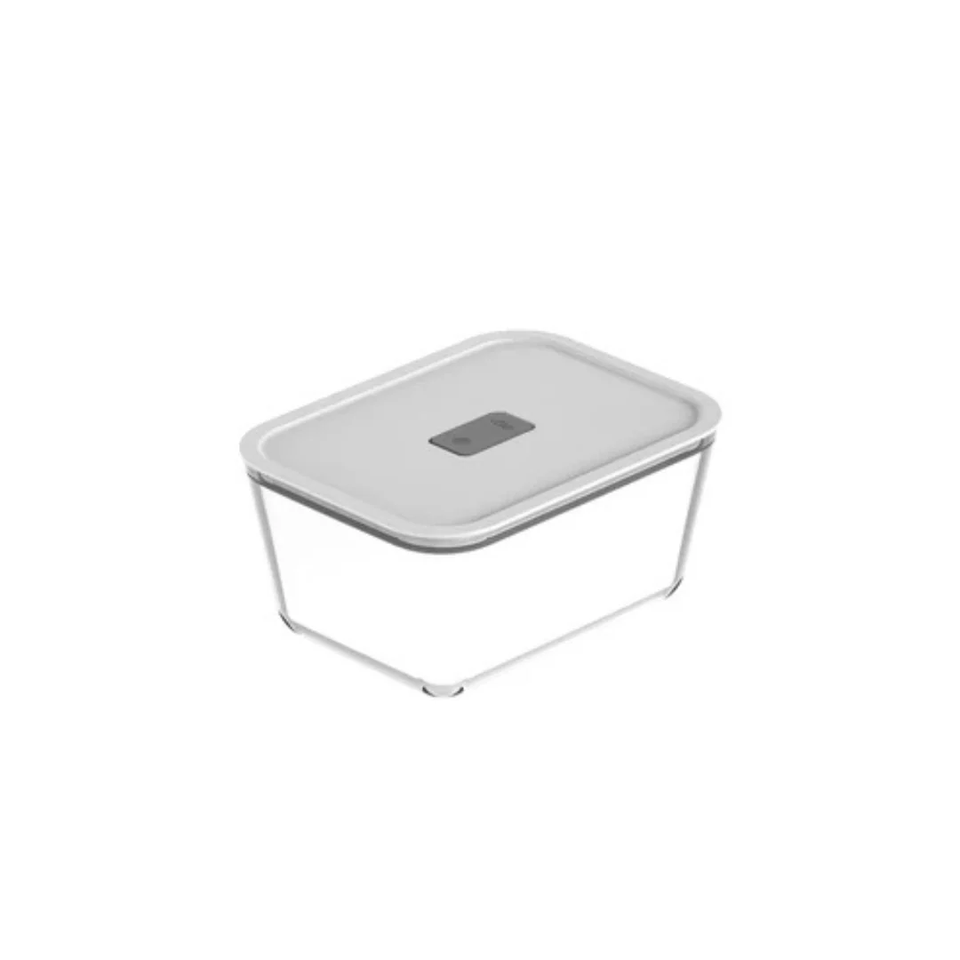 Pote de Vidro Hermético Tampa Branca Fresh Lock 2,4L - Image 9