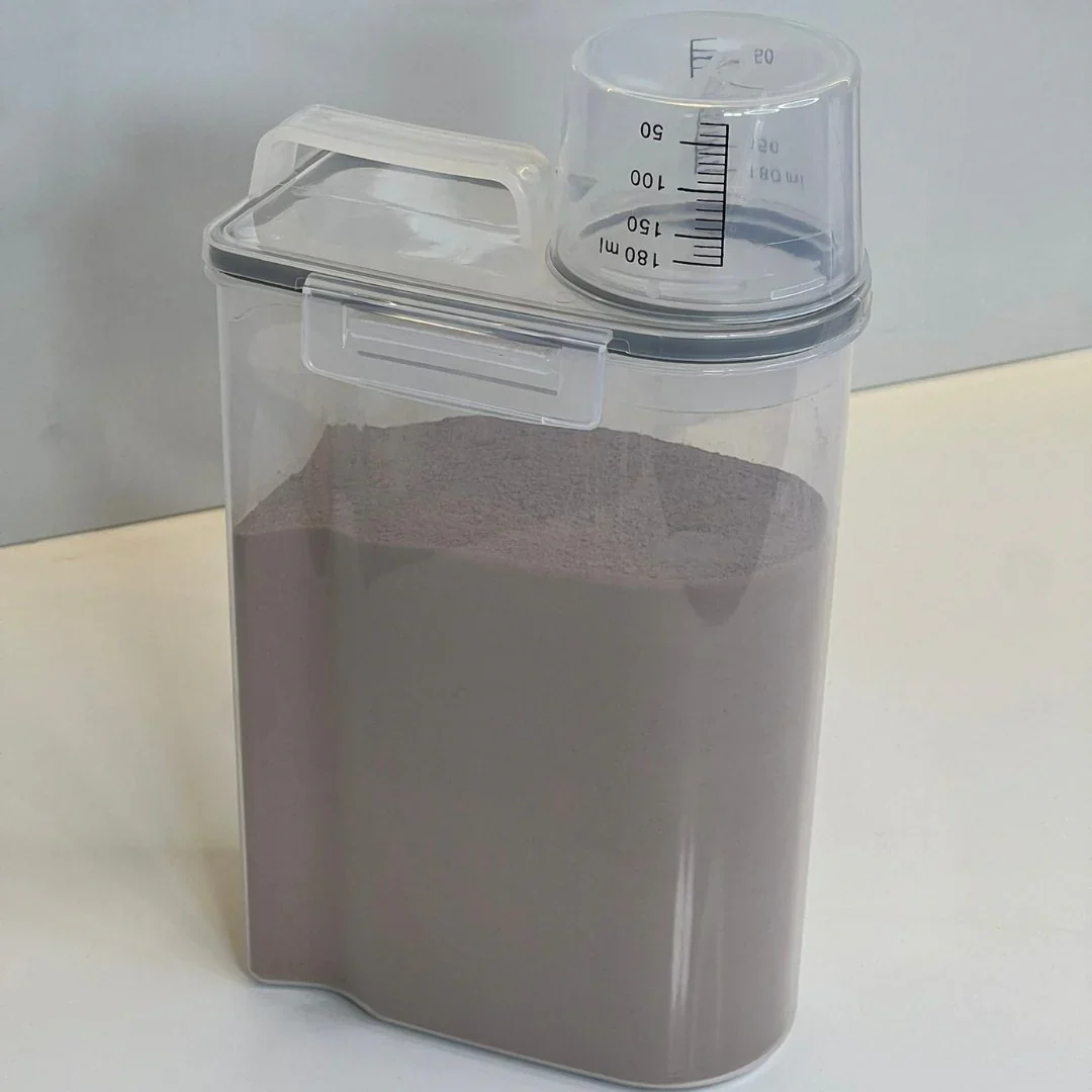 Kit 8 Potes Herméticos com Copo Medidor 2,5 Litros - Image 6