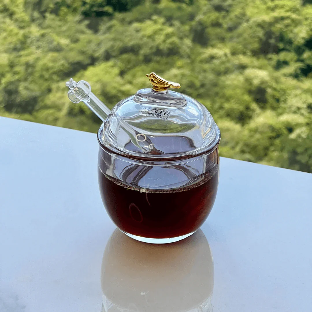 Kit Meleira + Açucareiro de Cristal Golden Bird - Image 3