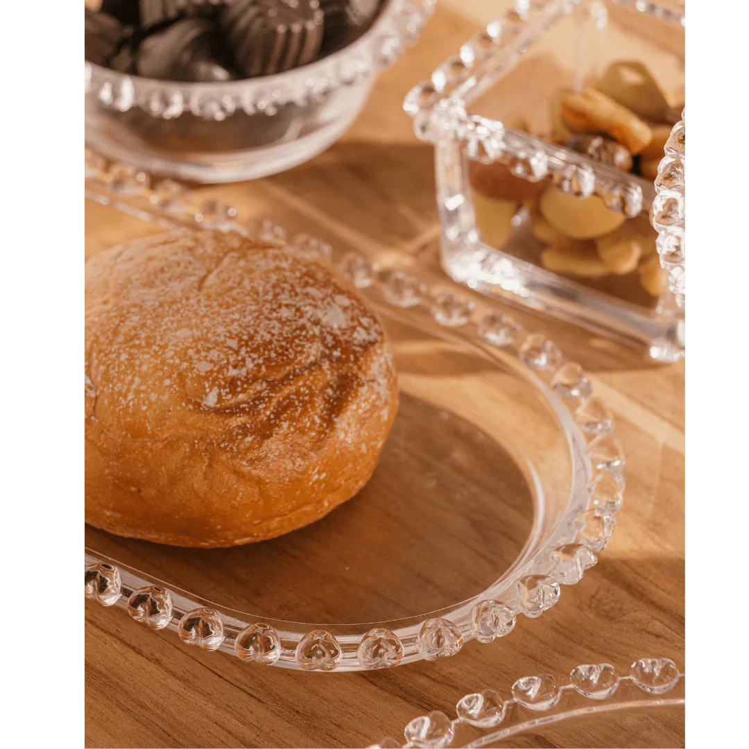 Kit para Mesa Posta de Cristal Pearl Coração 5 Peças - Image 11