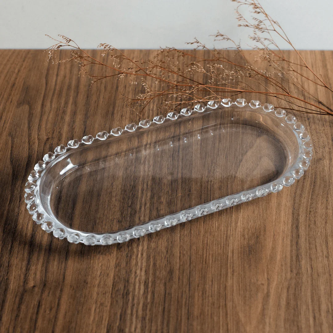Kit para Mesa Posta de Cristal Pearl Coração 5 Peças - Image 5