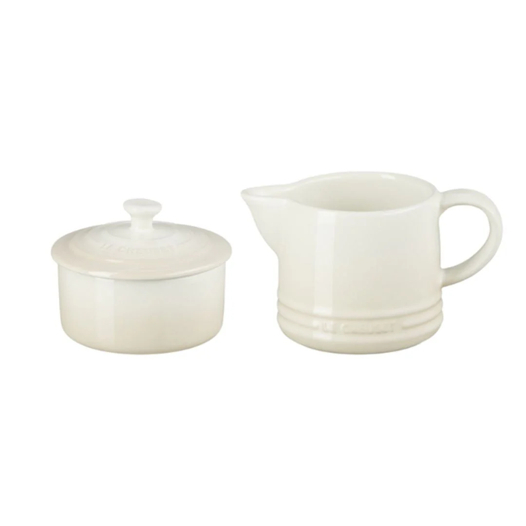 Kit Porta Creme e Açúcar Signature Cerâmica Meringue Le Creuset - Image 5