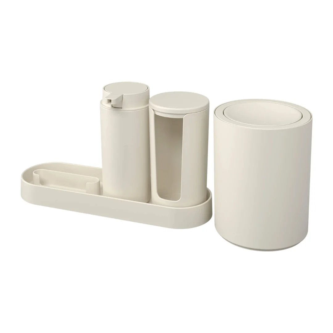 Kit Serene para Banheiro Bege 6 Peças - Image 6