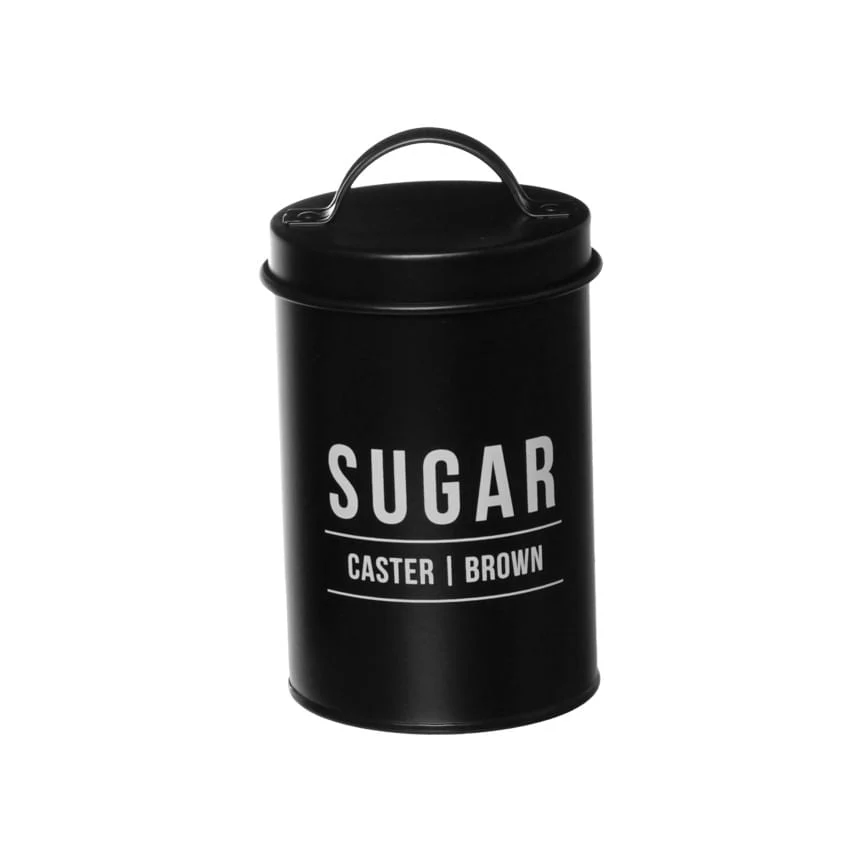 Lata Pote para Açucar Manhattan Preta 900ml - Image 4