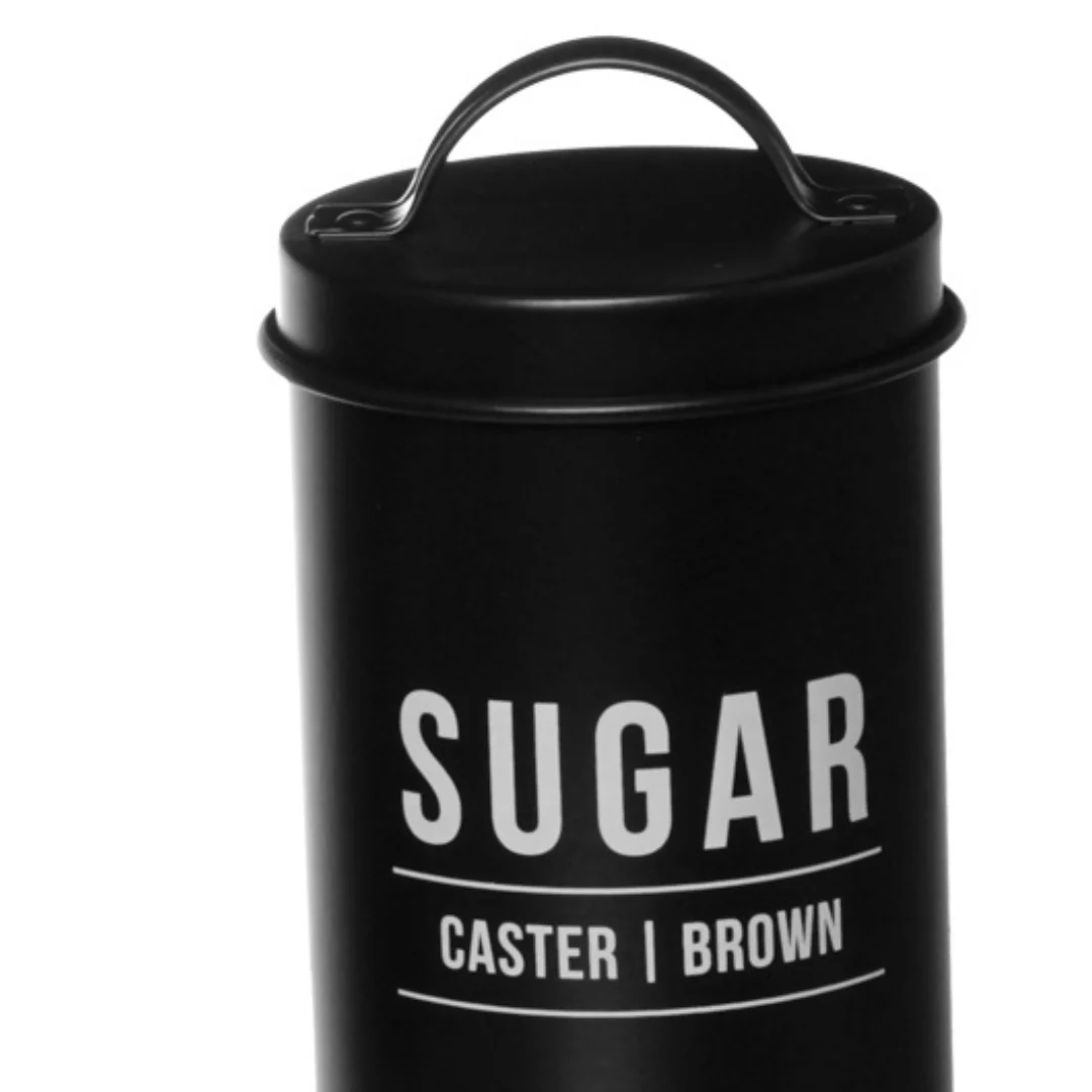 Lata Pote para Açucar Manhattan Preta 900ml - Image 5