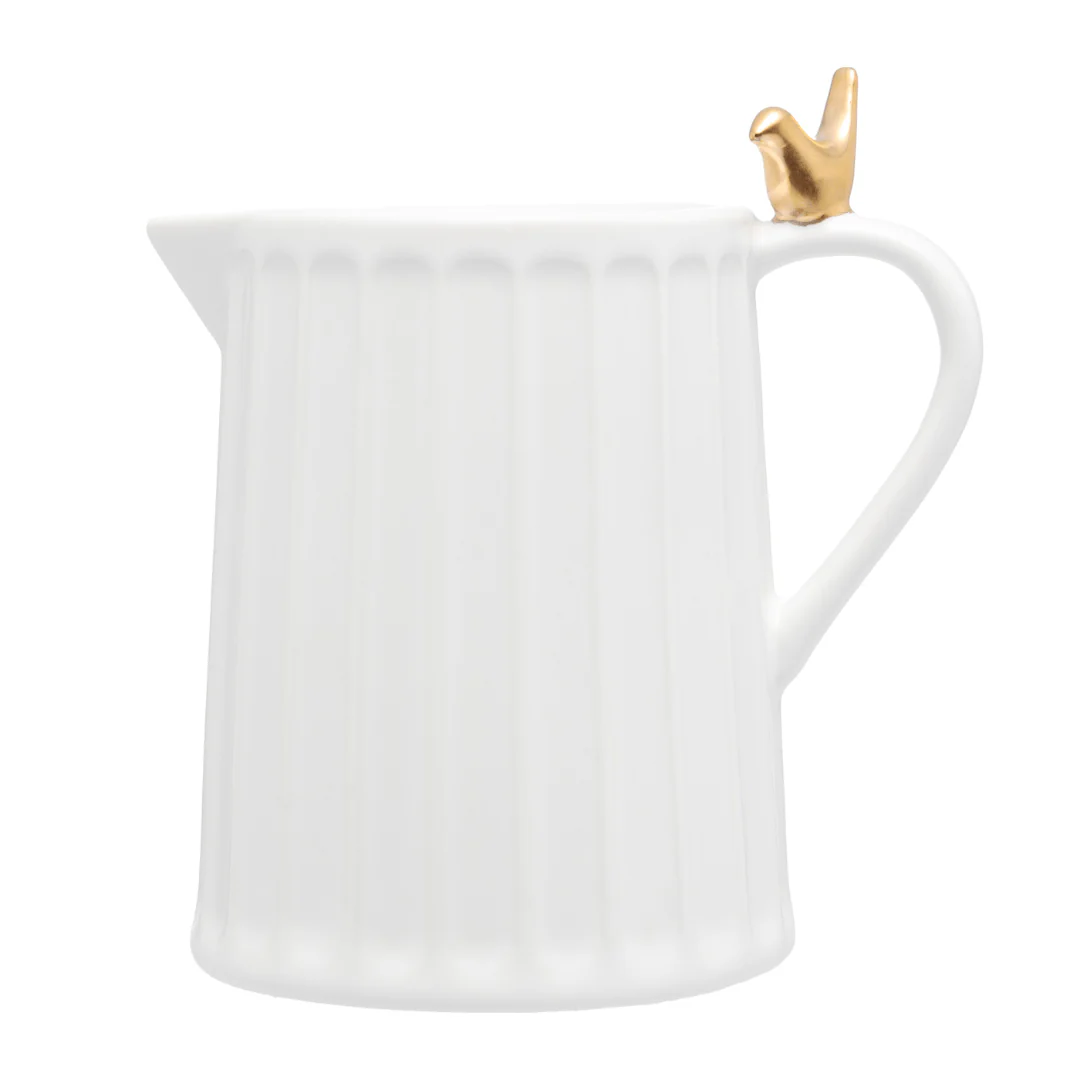 Leiteira Cerâmica Branca 180ml Colibri - Image 6