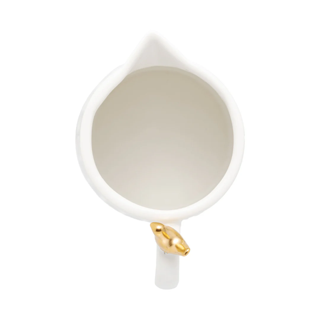 Leiteira Cerâmica Branca 180ml Colibri - Image 7