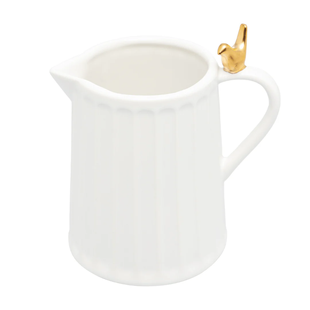 Leiteira Cerâmica Branca 180ml Colibri - Image 8