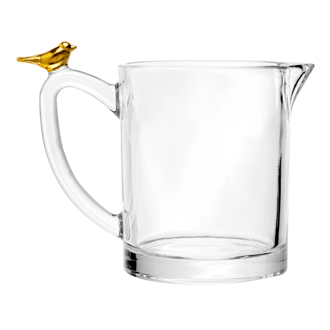 Leiteira de Cristal Golden Bird 250ml - Image 4