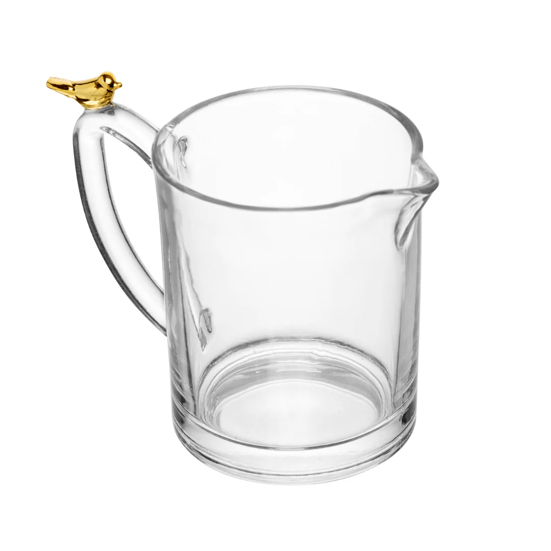 Leiteira de Cristal Golden Bird 250ml - Image 5