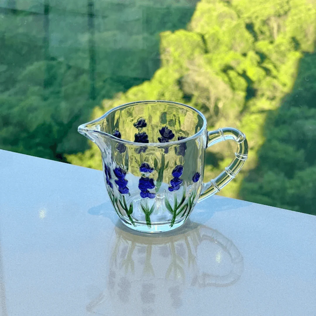 Leiteira de Cristal Lavanda 240ml - Image 3