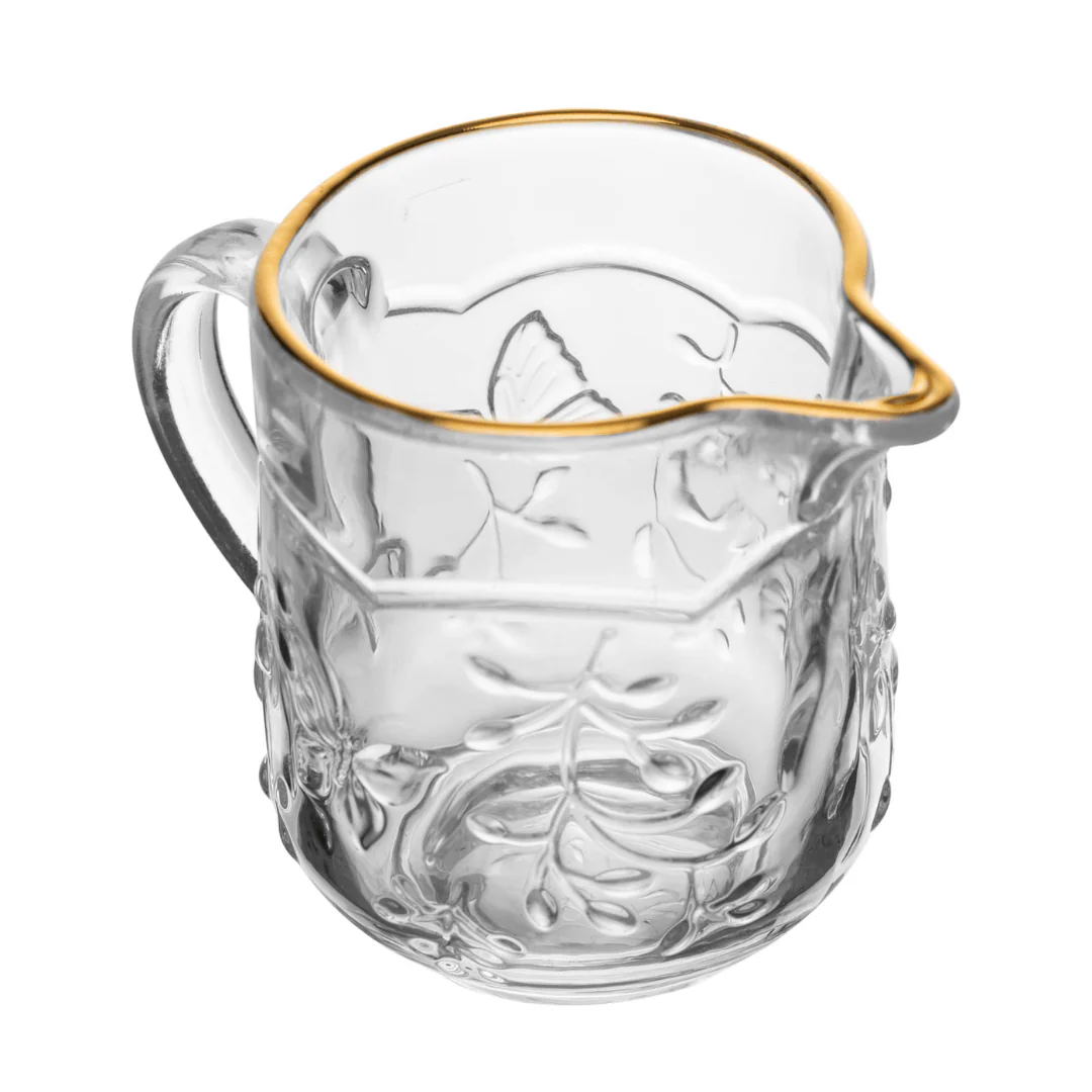 Leiteira de Cristal New Butterfly Fio de Ouro 200ml - Image 5