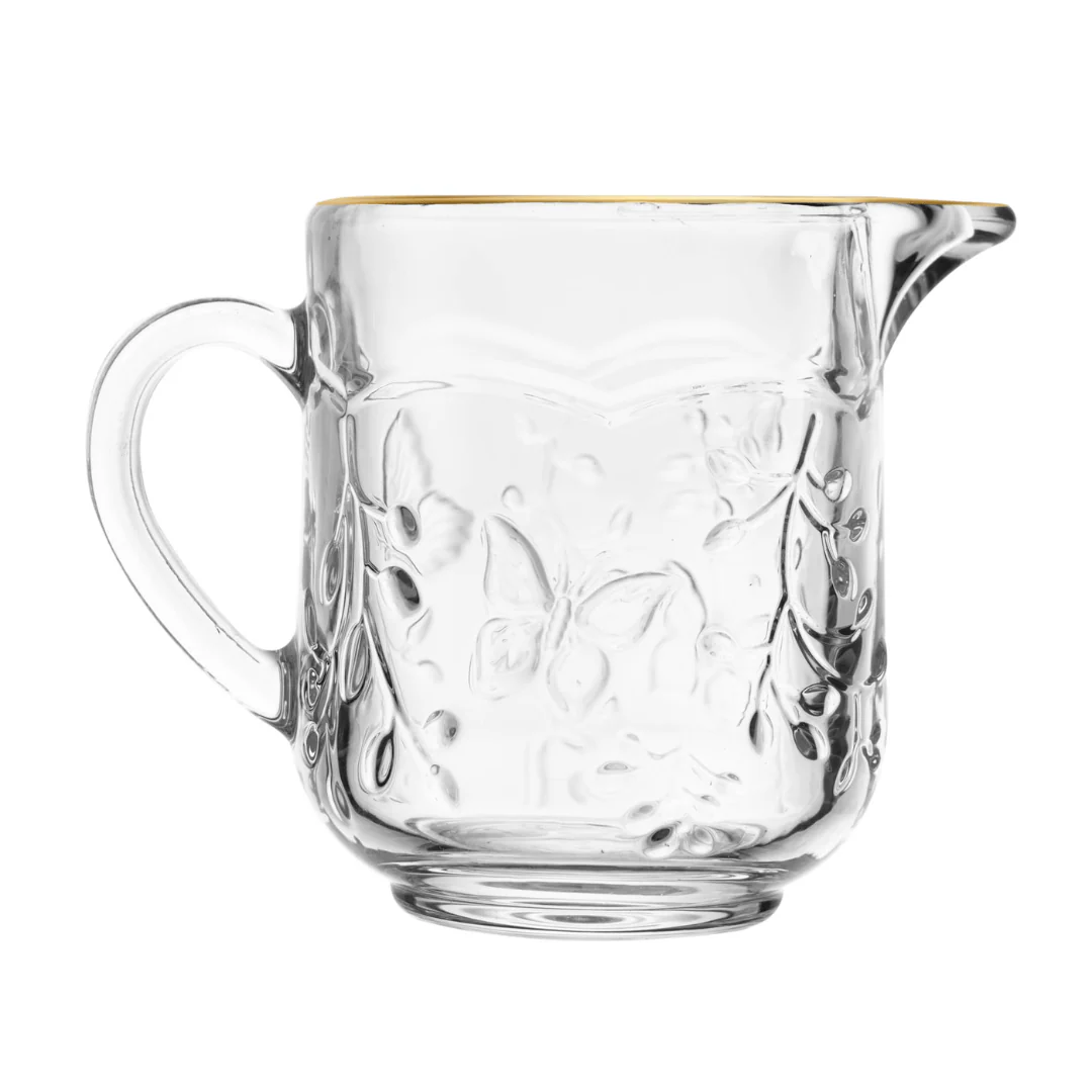 Leiteira de Cristal New Butterfly Fio de Ouro 200ml - Image 7