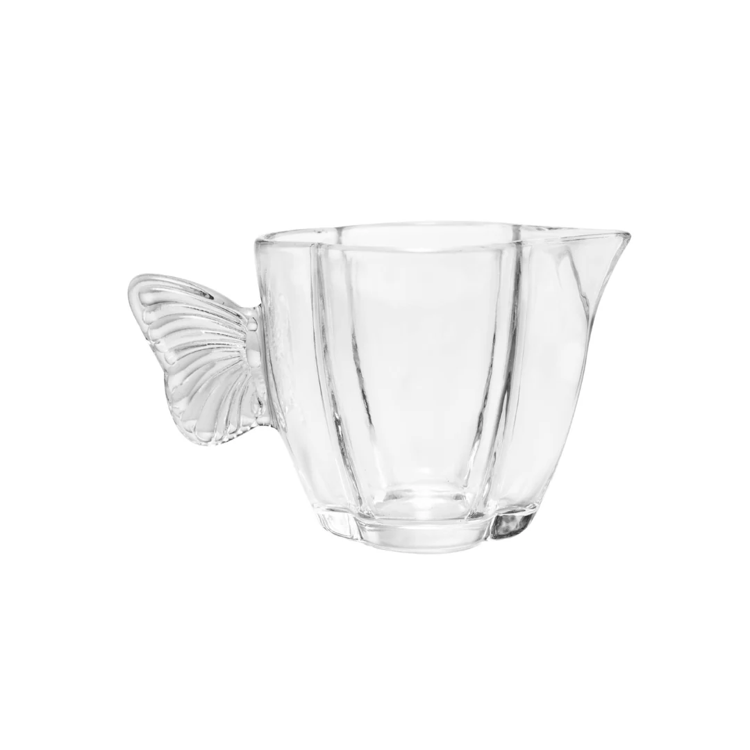 Leiteira de Vidro Butterfly 230ml - Image 6