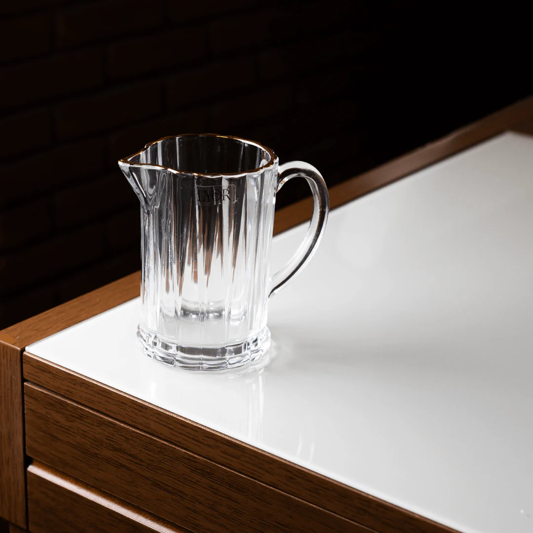 Leiteira Radial em Cristal com Fio de Ouro 290ml - Image 3