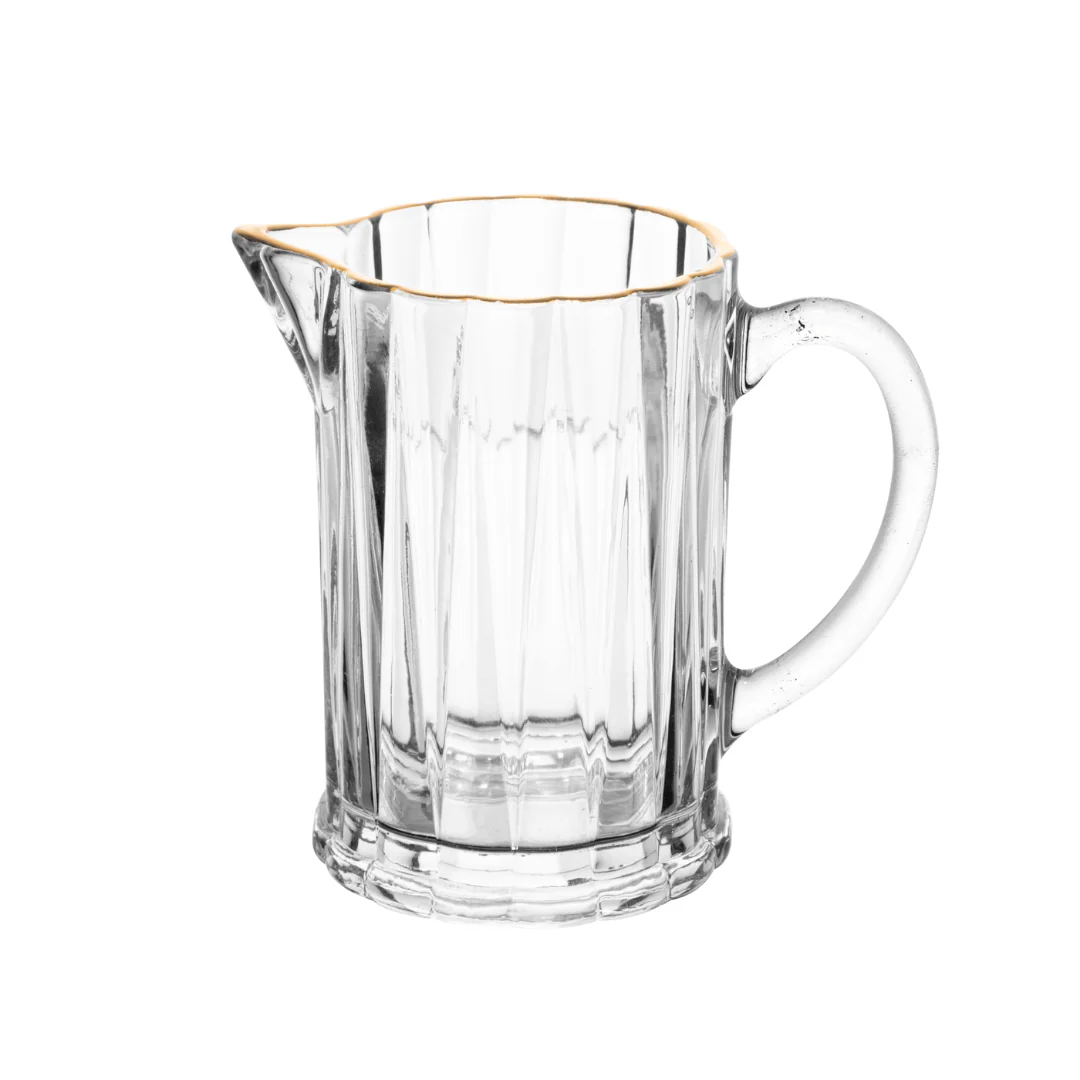 Leiteira Radial em Cristal com Fio de Ouro 290ml - Image 7