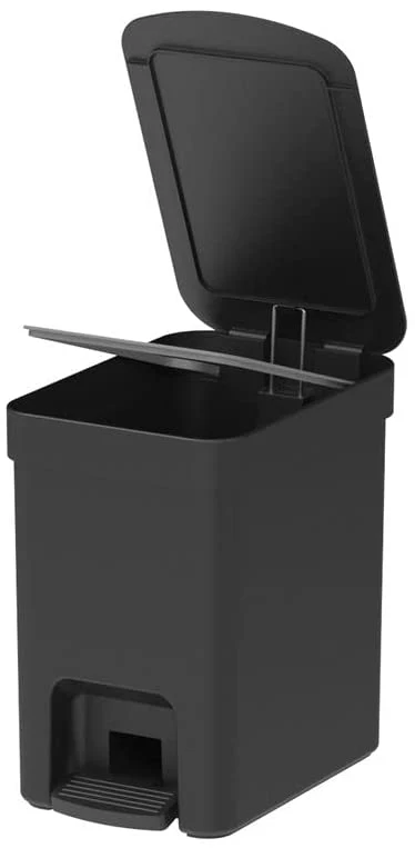 Lixeira com Pedal Trium Preto 6 Litros - Image 3