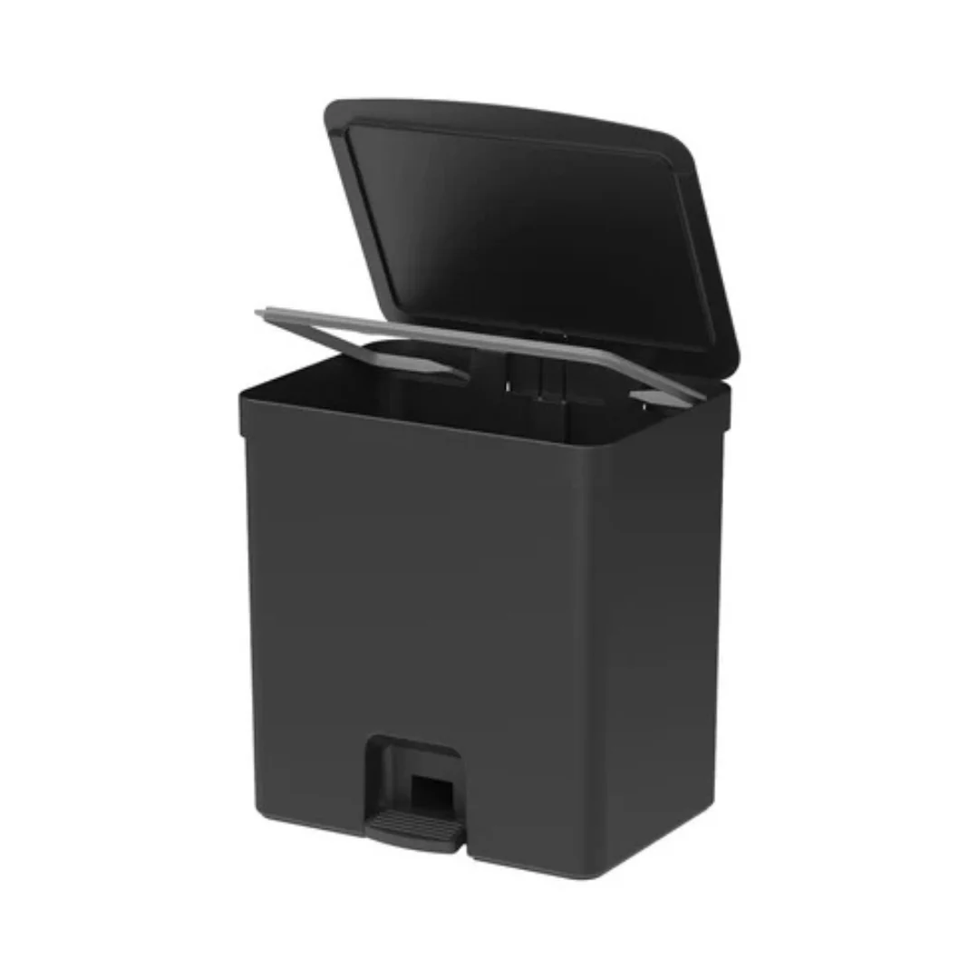 Lixeira de Pedal Trium Preto 20 Litros - Image 3