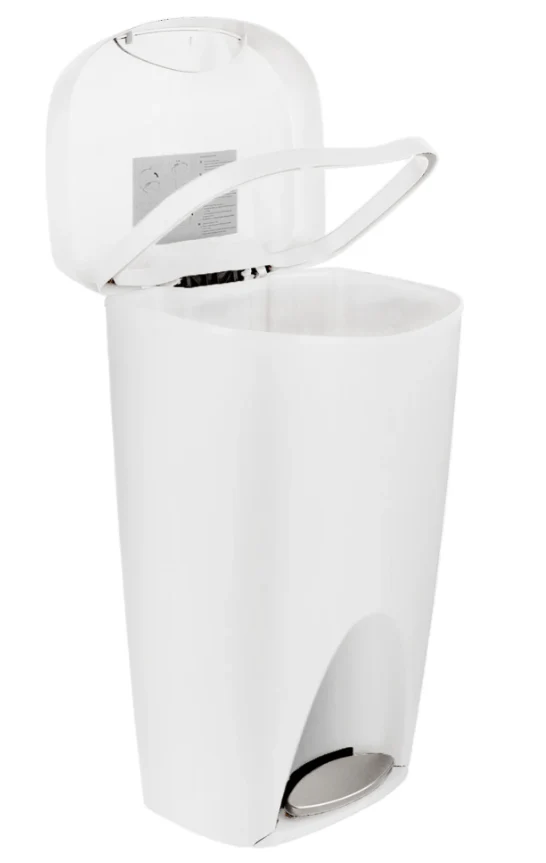 Lixeira de Plástico Branca 50 Litros - Image 3