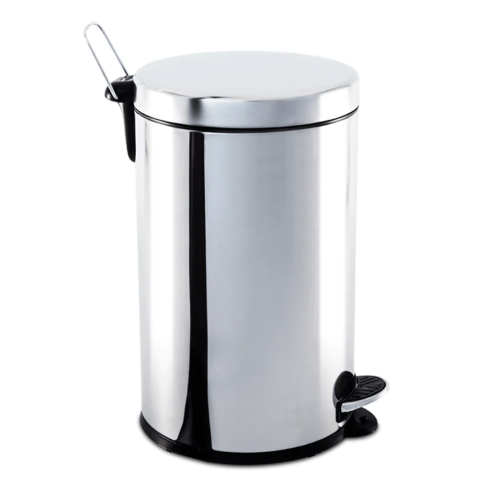 Lixeira em Inox com Pedal - 12 Litros