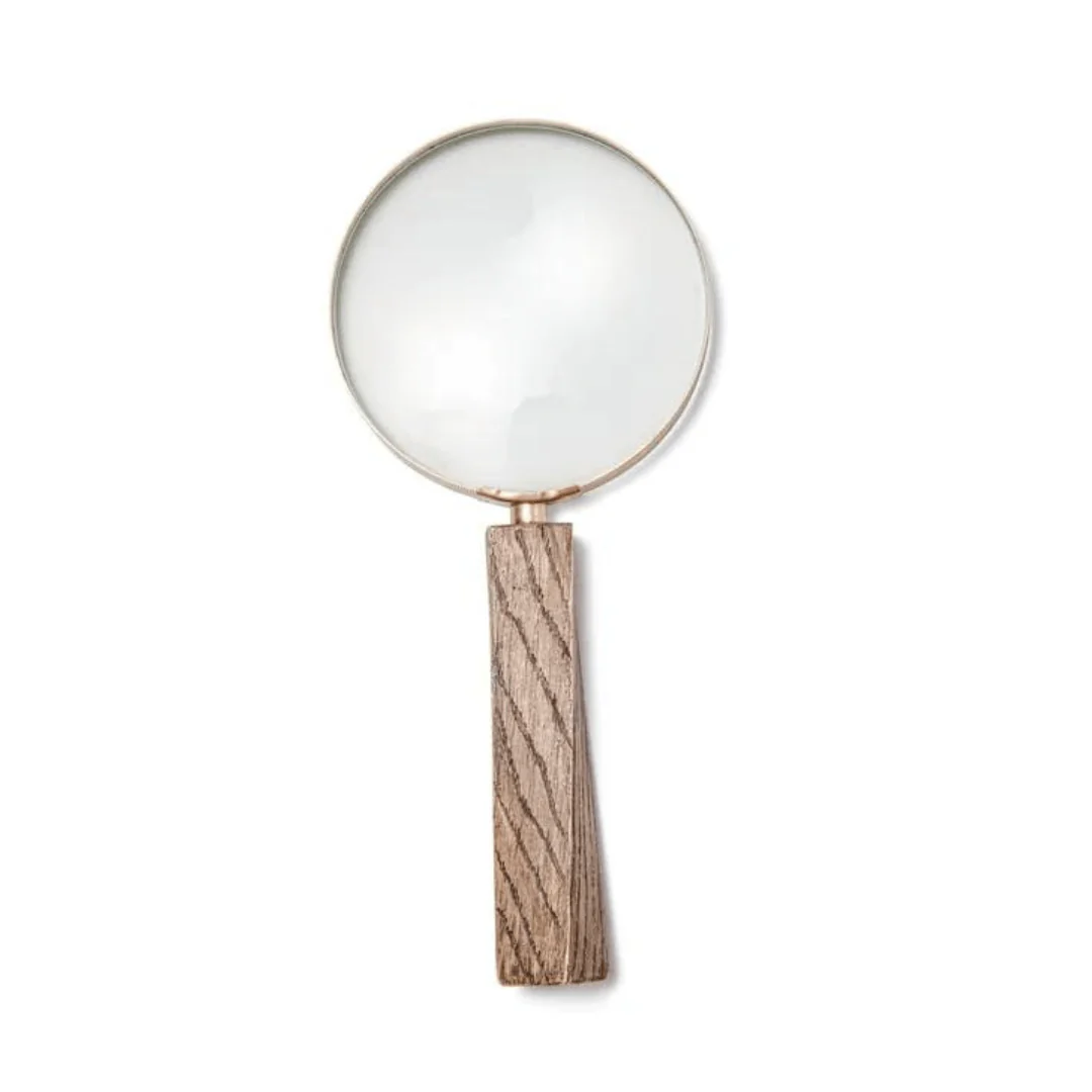 Lupa Decorativa em Poliresina 17cm
