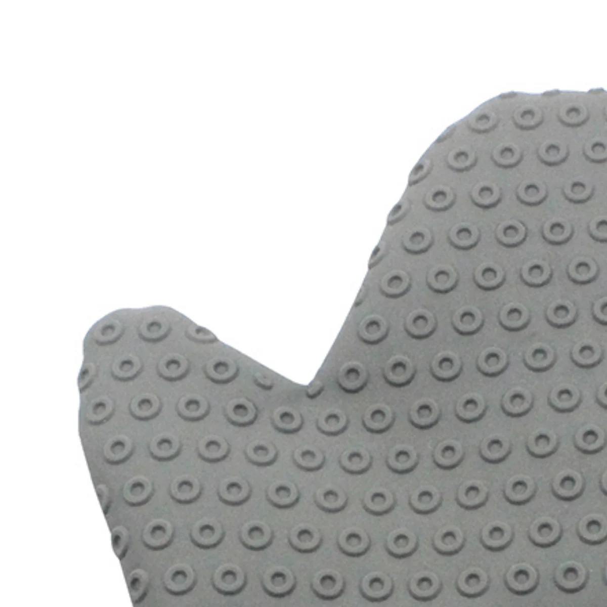 Luva Easy Grill em Tecido Preto e Silicone Cinza - Image 2