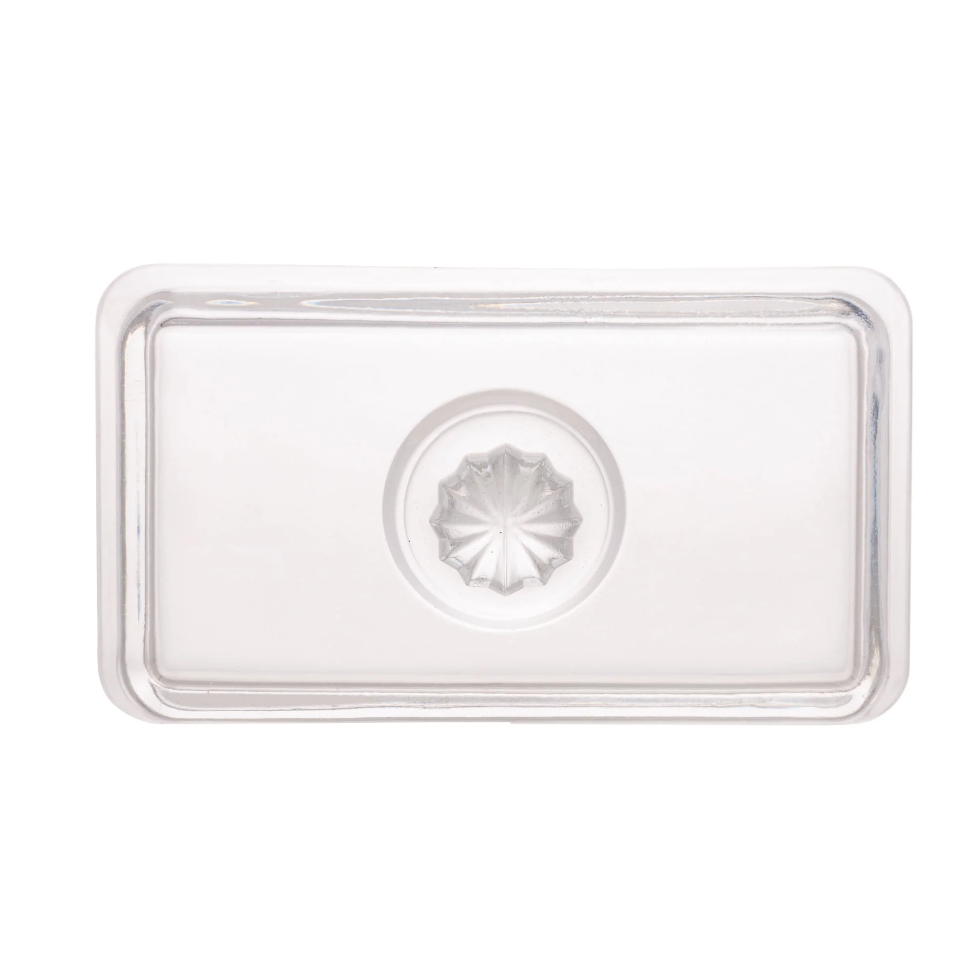 Manteigueira Cristal de Chumbo com Tampa Pearl 17cm x 10,5cm x 10cm - Image 12
