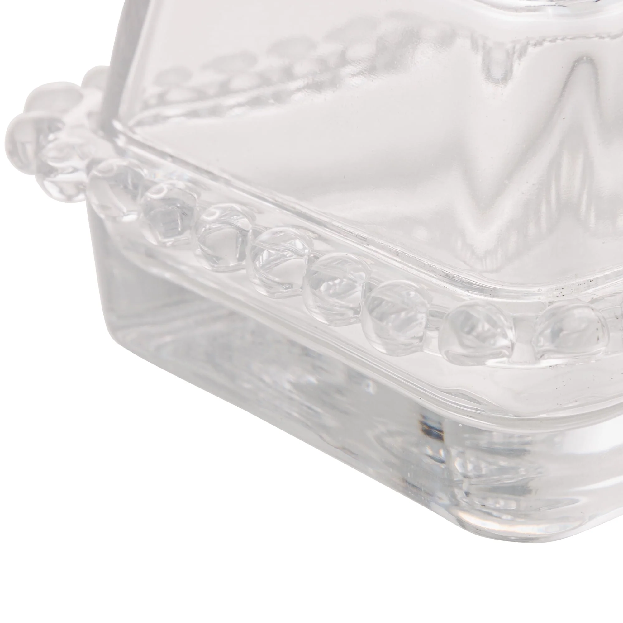 Manteigueira Cristal de Chumbo com Tampa Pearl 17cm x 10,5cm x 10cm - Image 13