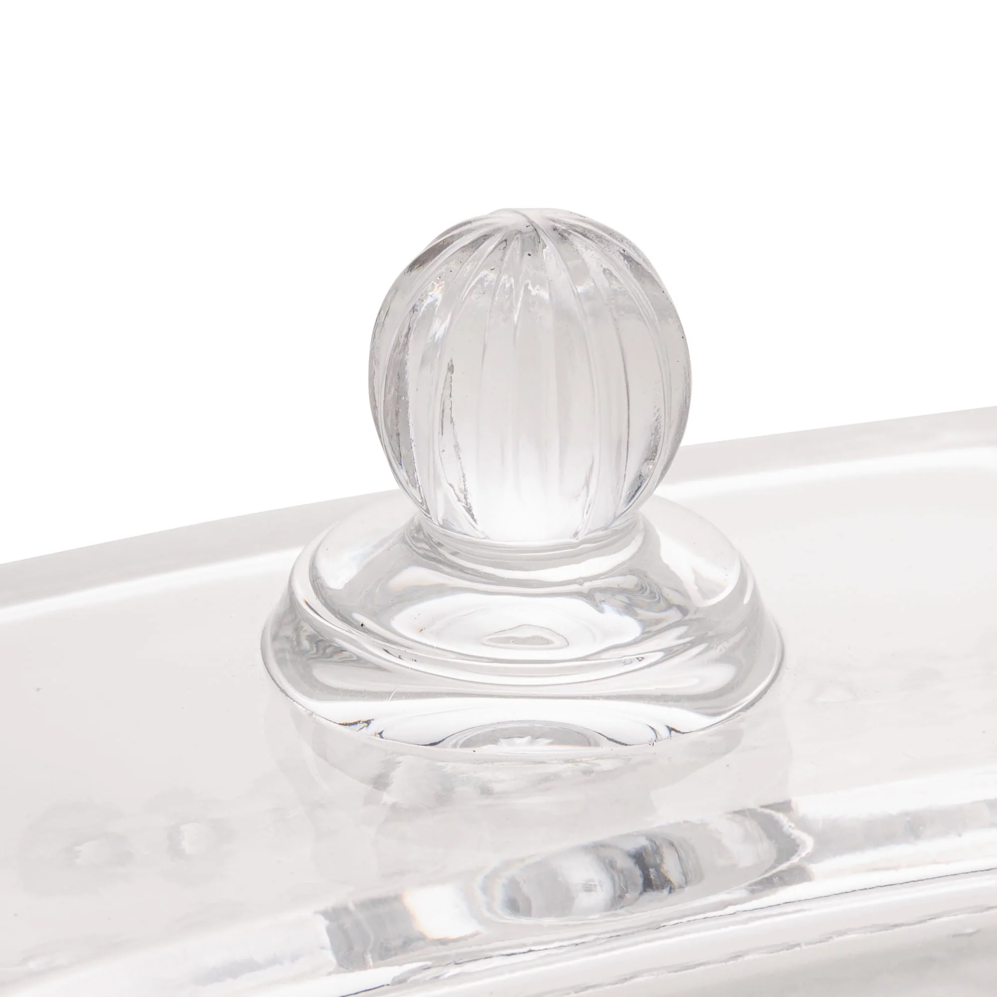Manteigueira Cristal de Chumbo com Tampa Pearl 17cm x 10,5cm x 10cm - Image 14